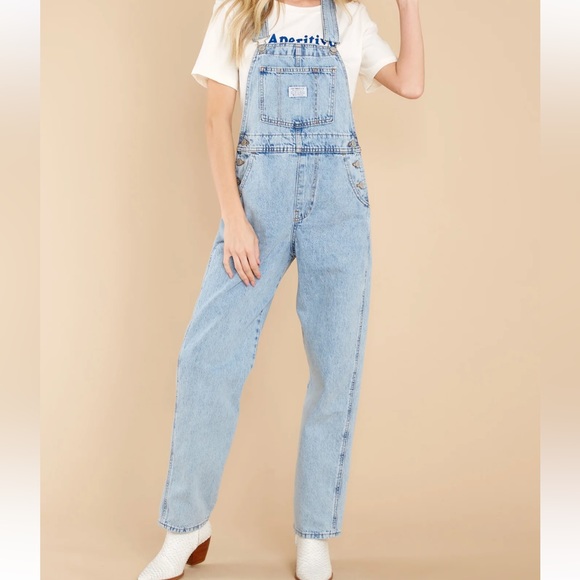 Levi's Pants - Levi’s Vintage Premium Overalls large med light wash size large